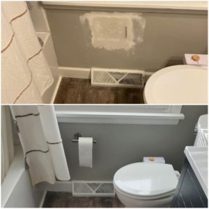 Drywall Patch and refinish
