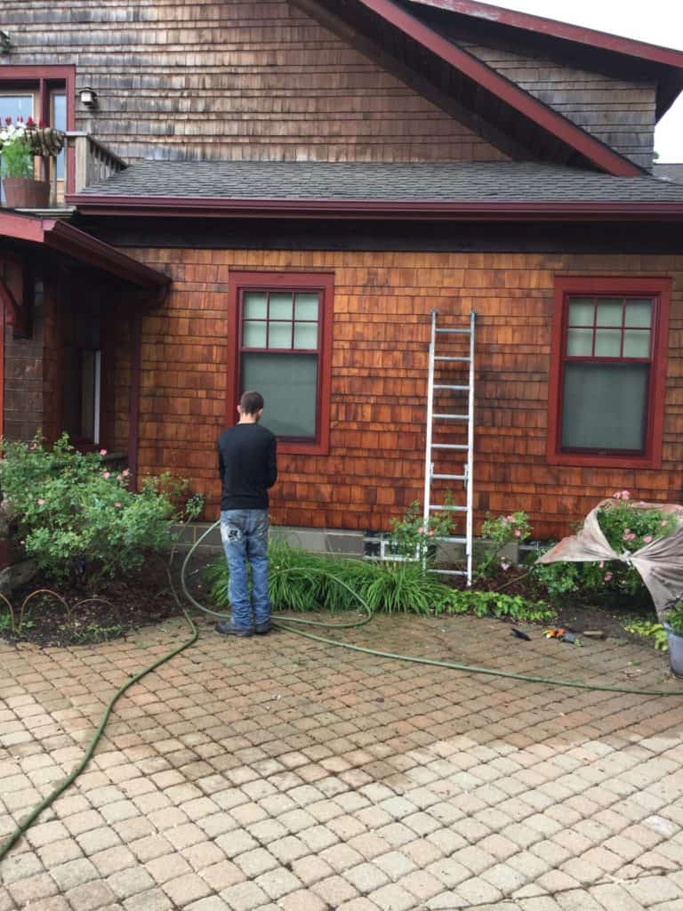 Wood rot repair by Crocker Home Painting
