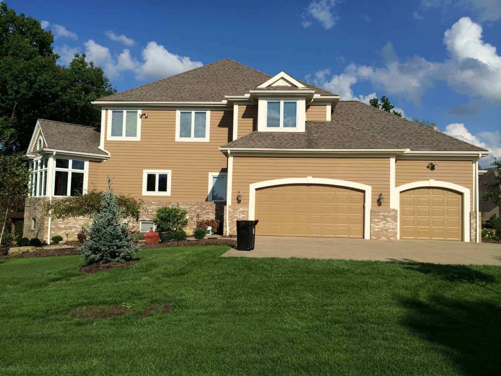 Exterior home painting completed with durable, weather-resistant coatings in Mantua, Ohio.