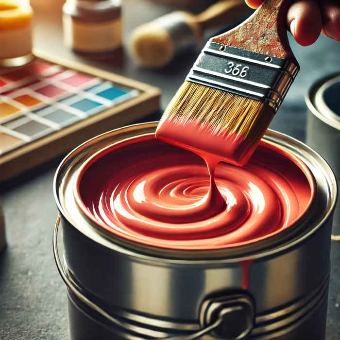 Comparing water-based and oil-based paints for different painting projects.