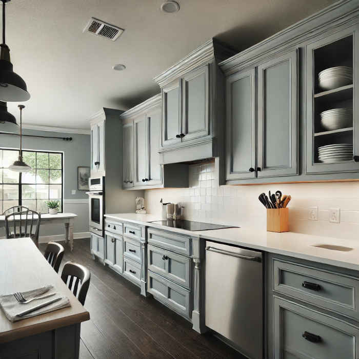 Painting your cabinets is an easy way to refresh your home’s appearance without a full renovation.