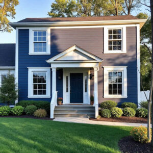Top exterior paint colors for Summer 2025 on residential homes